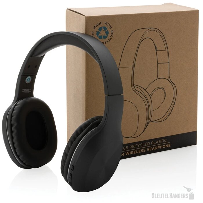 RCS rplastic JAM hoofdtelefoon zwart