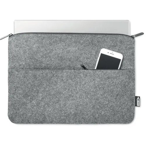 Rpet vilten laptoptas Toplo grijs
