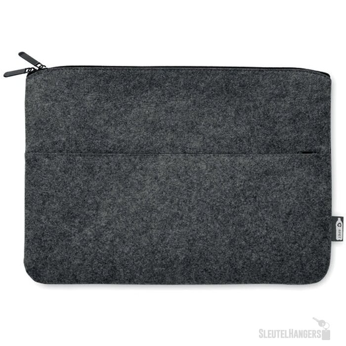 Rpet vilten laptoptas Toplo donker grijs