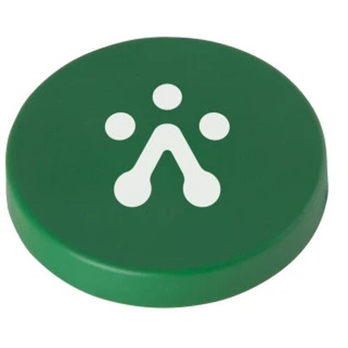 Magneet ø 40 mm. Groen