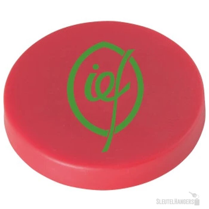 Magneet ø 40 mm. Rood