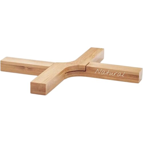 Opvouwbare bamboe onderzetter Imba hout