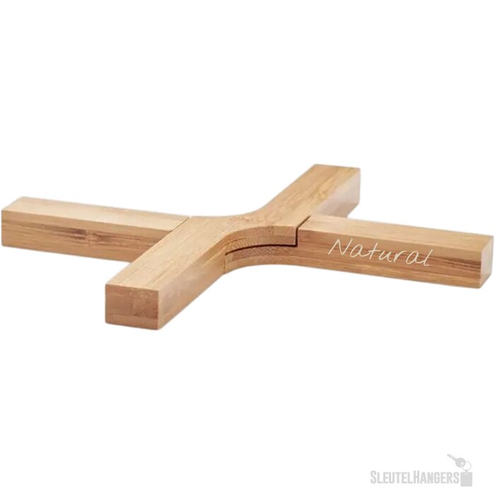 Opvouwbare bamboe onderzetter Imba hout
