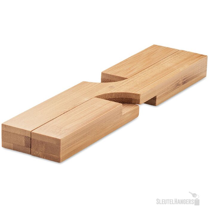Opvouwbare bamboe onderzetter Imba hout