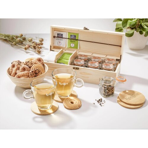 Bamboo Coaster Set Onderzetters