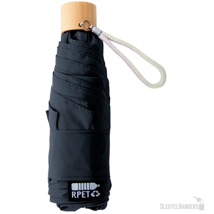 Miniboo Rpet-Mini-Paraplu Zwart