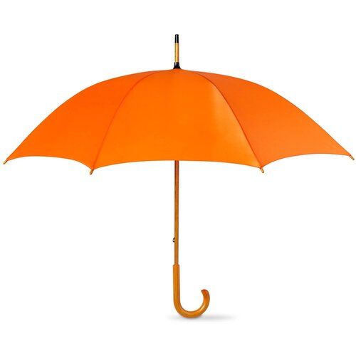 Paraplu met houten handvat Cala oranje