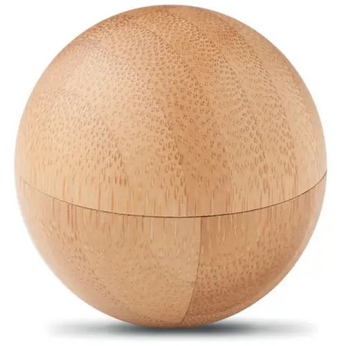 Lippenbalsem in bamboe doosje Soft lux hout