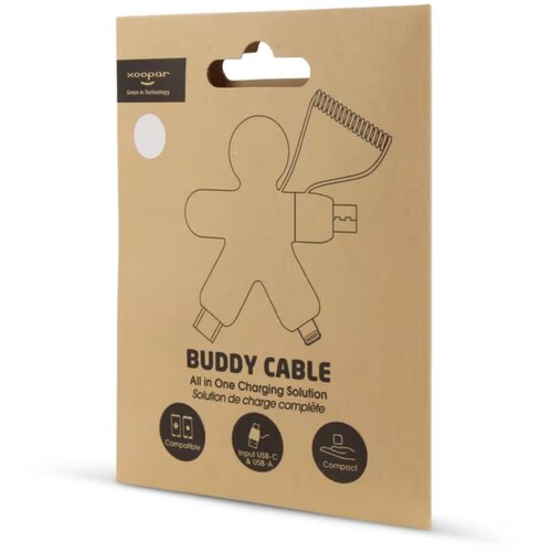 2064 | Xoopar Buddy Eco GRS Charging Cable wit