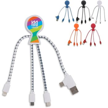 Xoopar Mr. Bio GRS oplaadkabel Wit