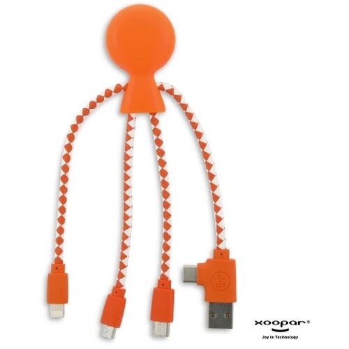 Xoopar Mr. Bio GRS oplaadkabel Oranje