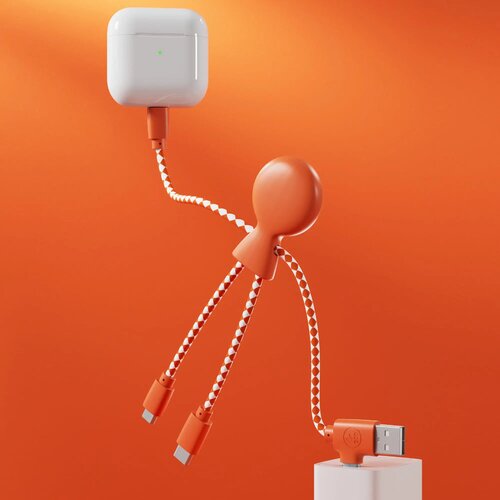 Xoopar Mr. Bio GRS oplaadkabel Oranje