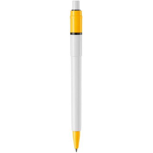 Balpen Baron Colour hardcolour wit / geel