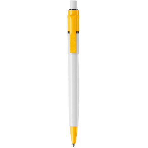 Balpen Baron Colour hardcolour wit / geel
