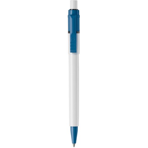 Balpen Baron Colour hardcolour wit / licht blauw