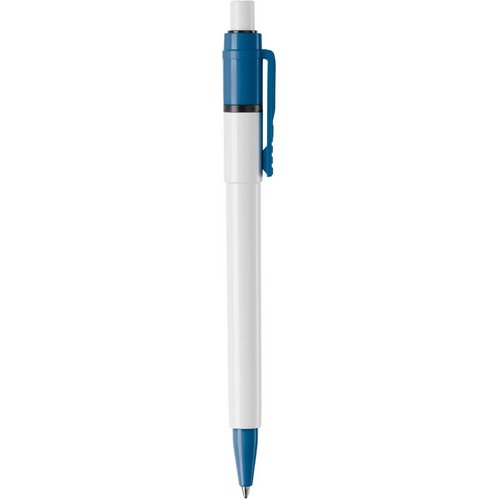 Balpen Baron Colour hardcolour wit / licht blauw