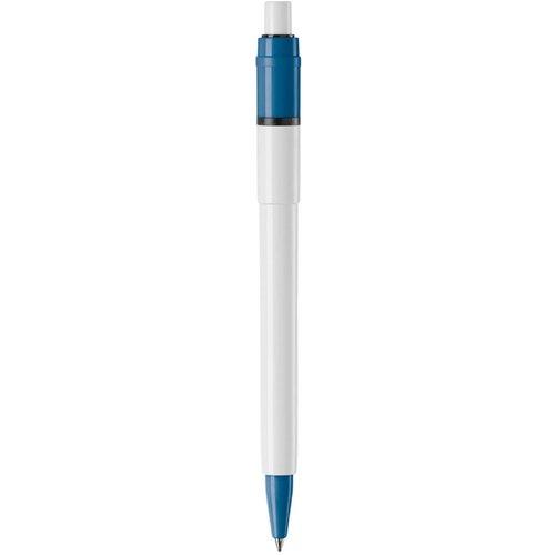 Balpen Baron Colour hardcolour wit / licht blauw