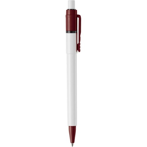 Balpen Baron Colour hardcolour wit / bordeaux