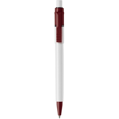 Balpen Baron Colour hardcolour wit / bordeaux