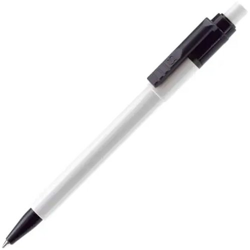 Balpen Baron Colour hardcolour wit / zwart