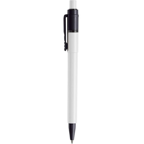 Balpen Baron Colour hardcolour wit / zwart