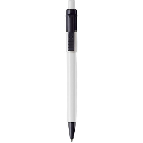 Balpen Baron Colour hardcolour wit / zwart