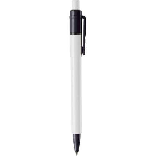 Balpen Baron Colour hardcolour wit / zwart