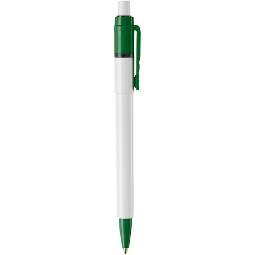 Balpen Baron Colour hardcolour wit / groen