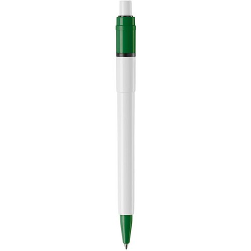 Balpen Baron Colour hardcolour wit / groen