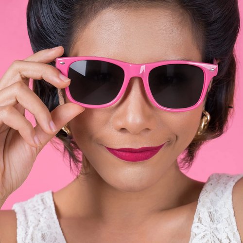 Zonnebril Justin UV400 roze