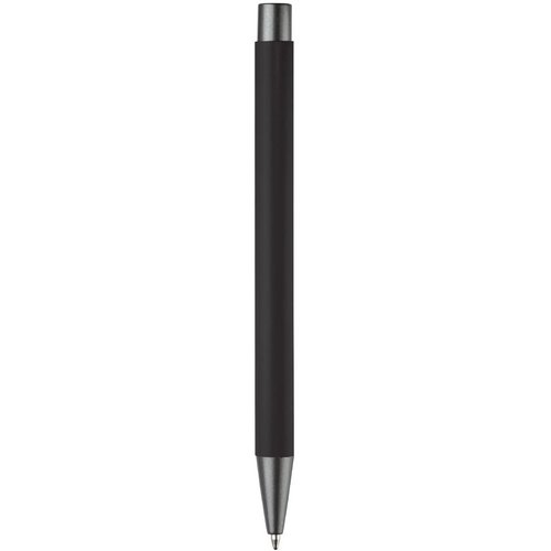 Balpen metaal New York rubberised zwart