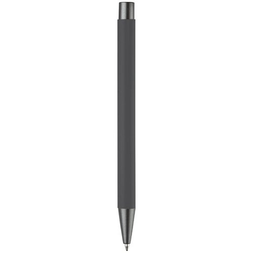 Balpen metaal New York rubberised grijs