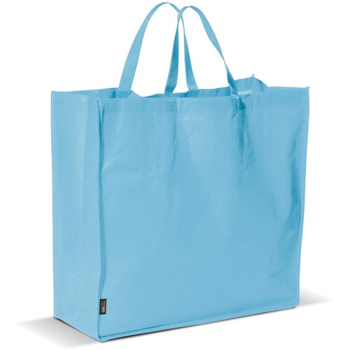 Draagtas non woven 75g/m² Lichtblauw