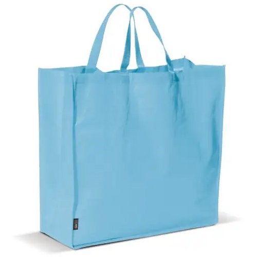 Draagtas non woven 75g/m² Lichtblauw