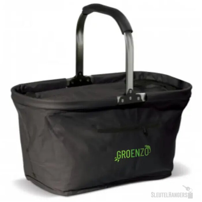 Picknickmand opvouwbaar 600D zwart