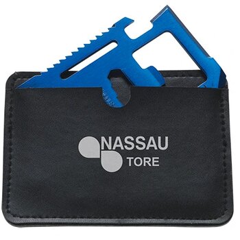 Smart-tool 11-in-1 multitool in kunstleren etui donkerblauw