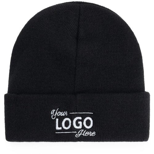 Acryl Knitted Hat Met Thinsulate Zwart