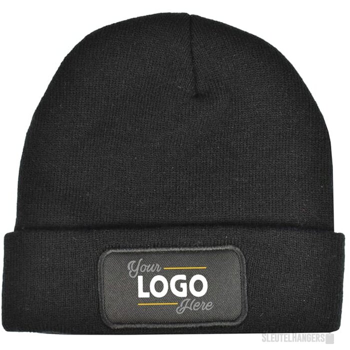 Beany Gebreide Muts Zwart