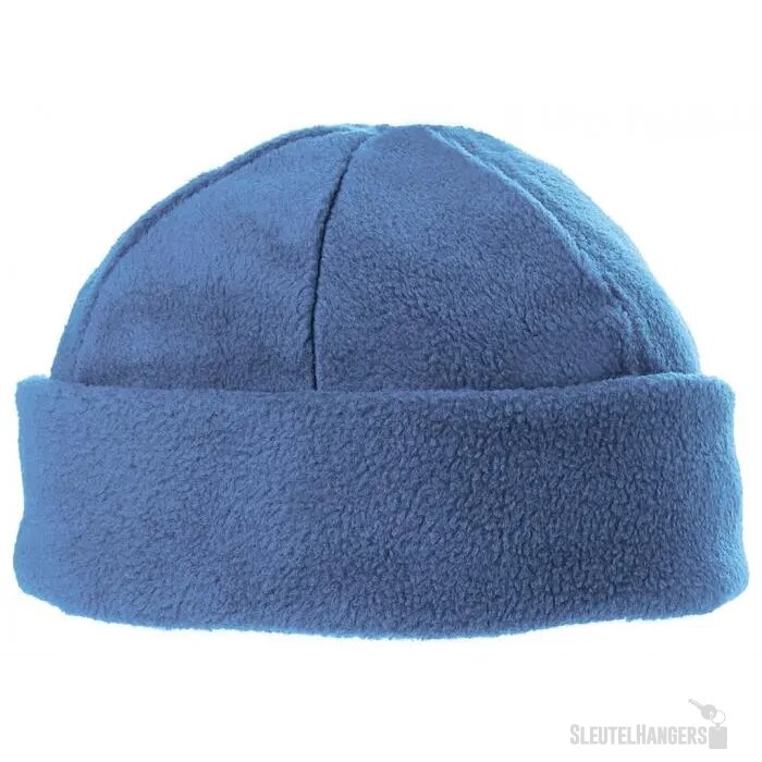 6 Panelen Fleece Muts 280 Gr/m2 Licht Blau