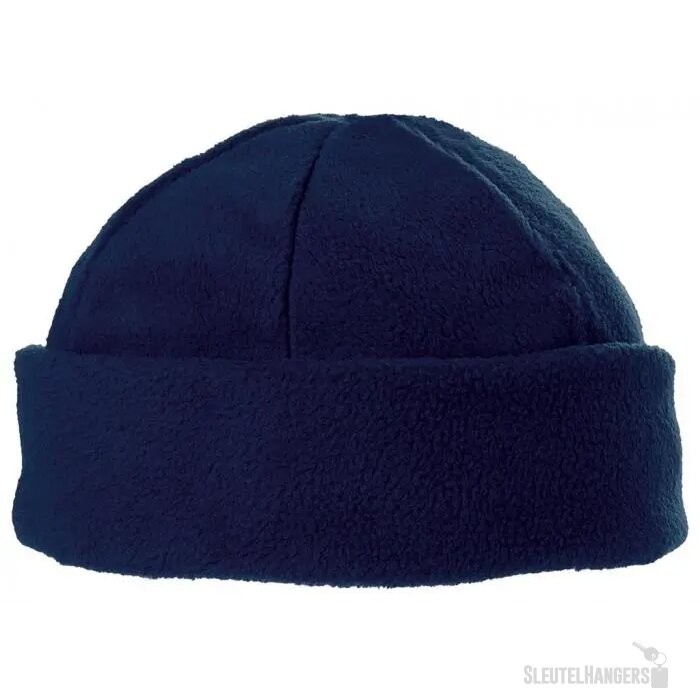 6 Panelen Fleece Muts 280 Gr/m2 Reflexblauw