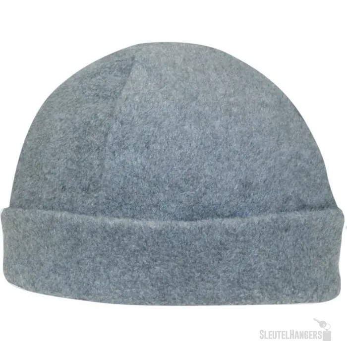 4 Panelen Fleece Muts 220gr/m2 Grijs