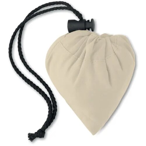 Opvouwbare katoenen tas Fresa soft beige