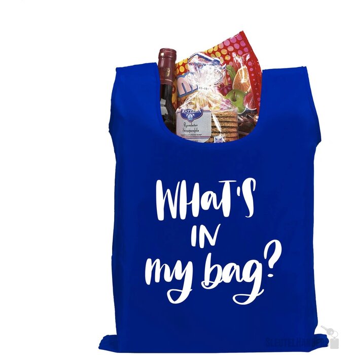 Shop Easy Opvouwbare Winkeltas Kobaltblauw