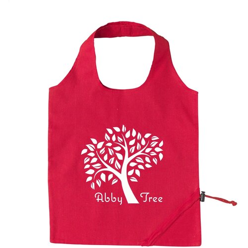 Stawberry Cotton Opvouwbare Tas Rood