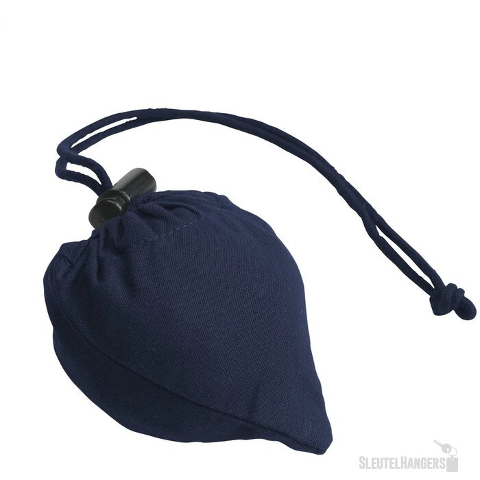 Stawberry Cotton Opvouwbare Tas Donkerblauw