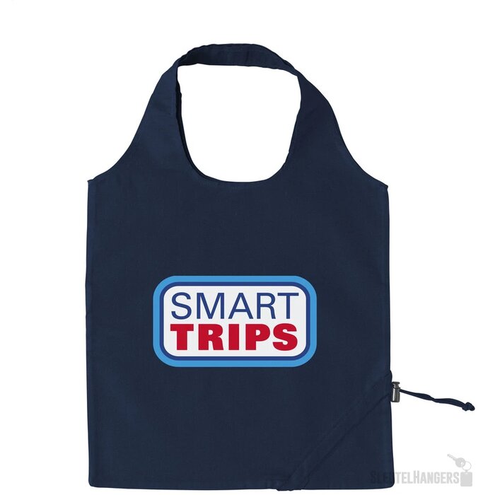 Stawberry Cotton Opvouwbare Tas Donkerblauw