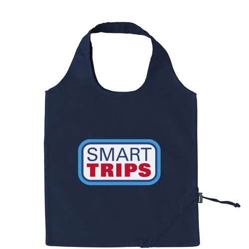 Stawberry Cotton Opvouwbare Tas Donkerblauw