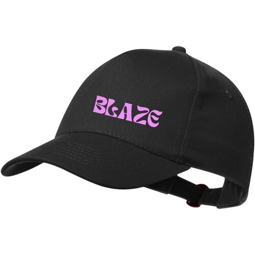 Brauner Baseball Pet Zwart