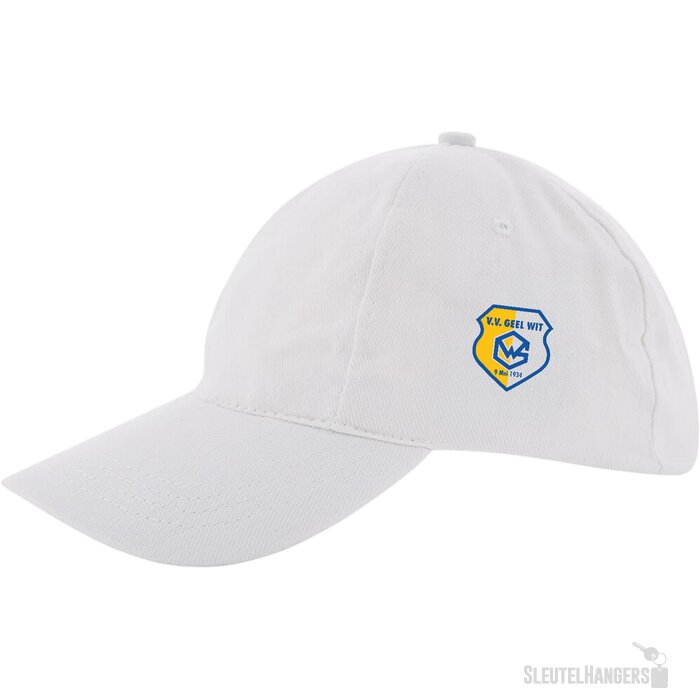 Kinder Brushed Promo Cap Wit