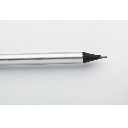 Potlood Met Metallic Afwerking Zilver